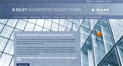 Desktop Screenshot of brileyamfunds.com